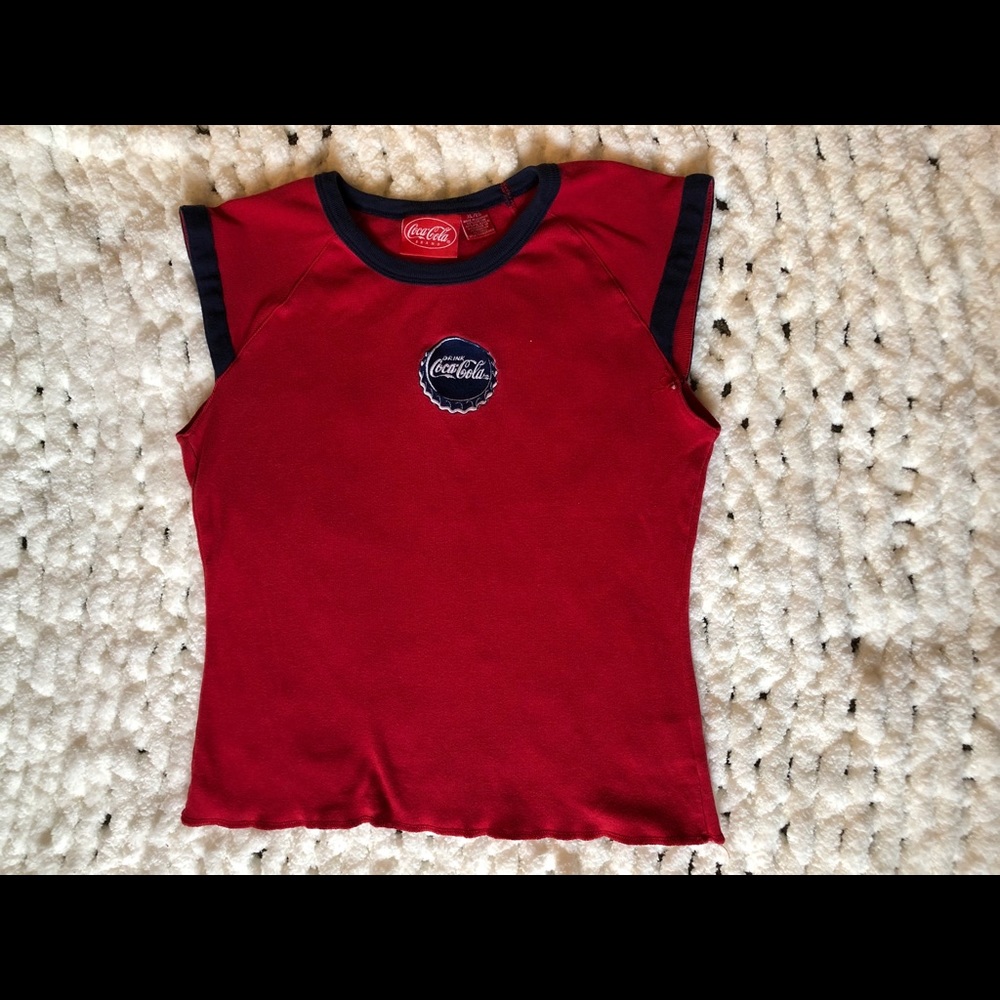 Vintage Coca-Cola brand top